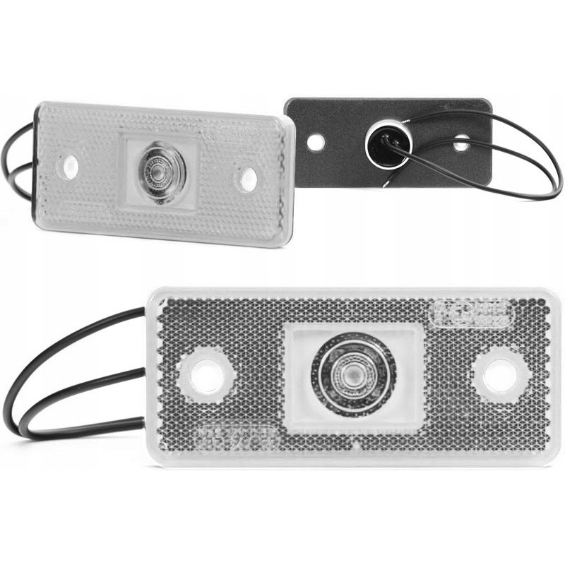 Front marker lamp, white LED marker lamp