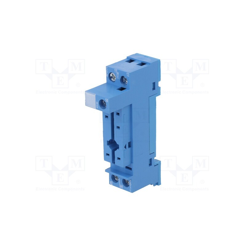 1 pcs x FINDER - 95.63SMA - Socket, PIN: 5, 10A, 250VAC, for DIN rail mounting, Series: 40.31