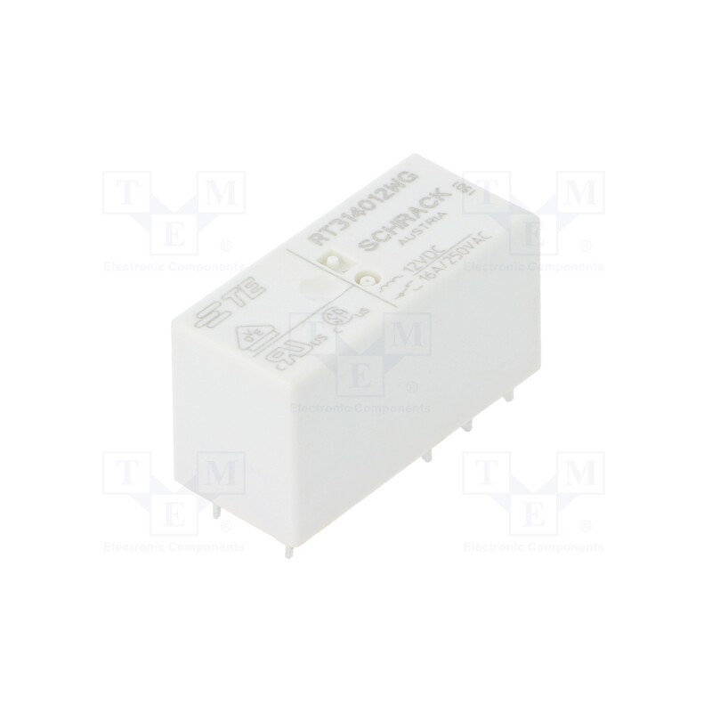 1 pcs x TE Connectivity - 8-1415535-6 - Relay: electromagnetic, SPDT, Ucoil: 12VDC, Icontacts max: 16A