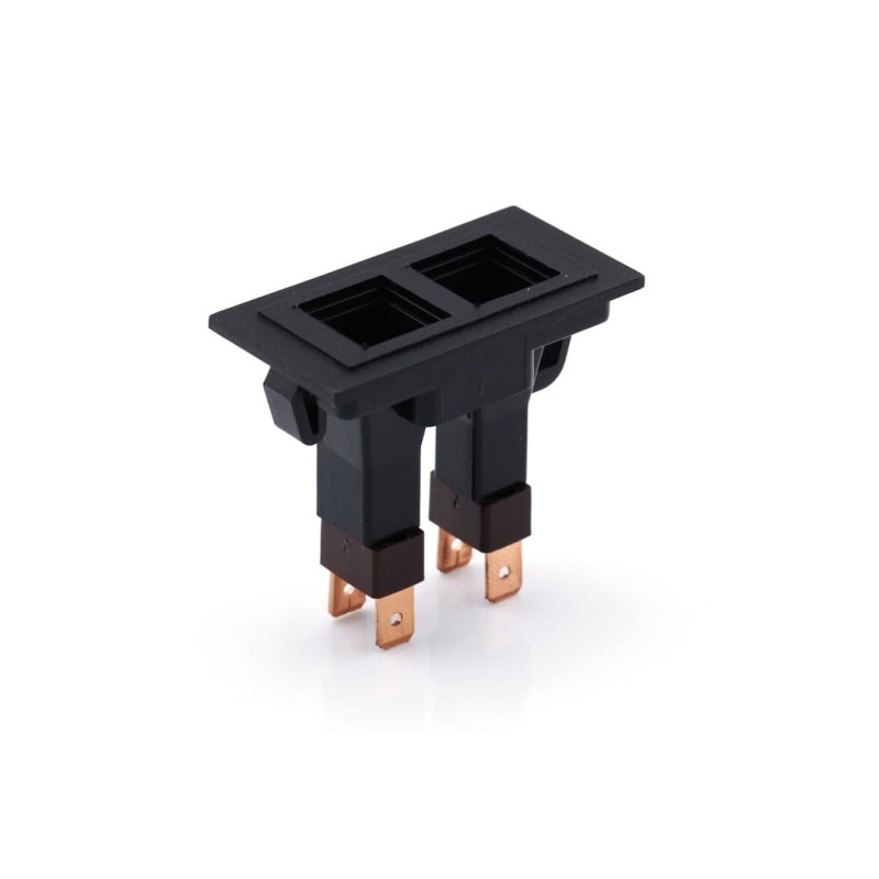 Double indicator lamp, 2 bulbs 12v 24v