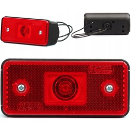 Red LED rear marker lamp Ursus 12 24v was