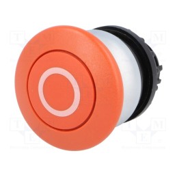 1 pcs x EATON ELECTRIC - M22-DP-R-X0 - Switch: push-button, 22mm, Stabl.pos: 1, red, none, IP67, mushroom