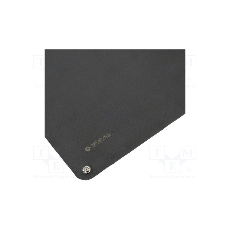 1 pcs x BERNSTEIN - 9-354-100 - Bench mat, ESD, L: 500mm, W: 400mm, Thk: 0.5mm, black, 70°C