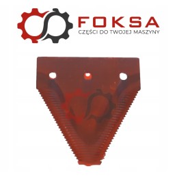 Scythe blade, bottom cut, reinforced, Claas 522187