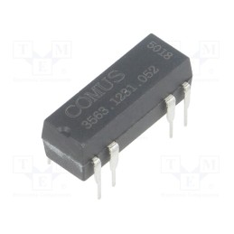 1 pcs x COMUS - 3563.1231.052 - Relay: reed switch, SPDT, Ucoil: 5VDC, 400mA, max.100VDC, 5W, THT