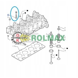 New Holland Case Steyr Head Bolt 4892861