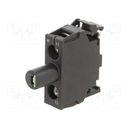 1 pcs x SIEMENS - 3SU1401-2BF60-1AA0 - Illuminating unit, 22mm, 3SU1.5, -25÷70°C, Illumin: LED, 230VAC