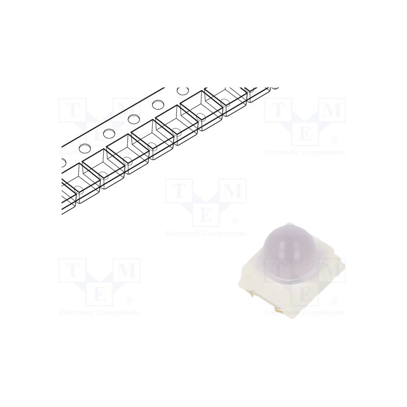 2 pcs x REFOND - RF-P28A3-IRN-FT - IR transmitter, 850nm, P opt: 45÷65mW, 17°, SMD, Dim: 2.8x3.5x2.6mm