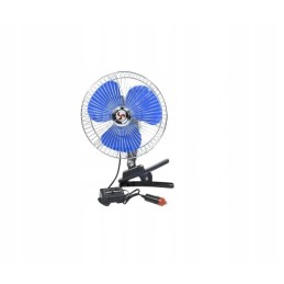 12v rotary fan, shade diameter 6 inches