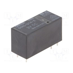 1 pcs x OMRON OCB - G5RL-U1A-E-3DC - Relay: electromagnetic, SPST, Ucoil: 3VDC, Icontacts max: 16A, PCB