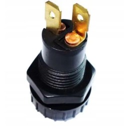 Red indicator light with flat connector