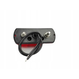 The illuminated license plate lamp was LED