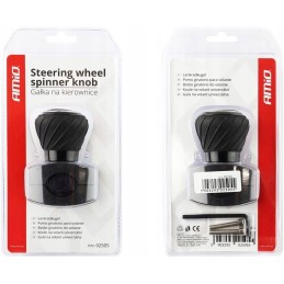 Amio steering wheel knob, universal, rotatable, solid