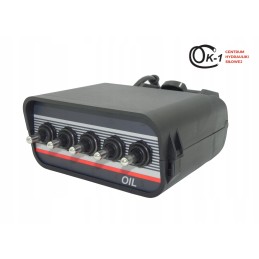 Hydraulic distributor control panel 5 sec