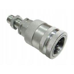 Hydraulic quick connector, long socket, M16x1, 5 studs