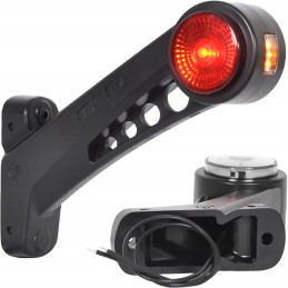 The right side marker lamp for the trailer was led