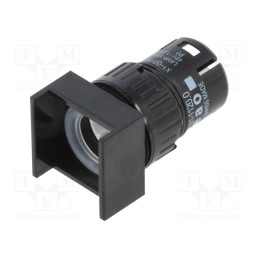 1 pcs x EAO - 61-1120.0 - Switch: body, 16mm, Stabl.pos: 1, IP65, Pos: 2, Cutout: Ø16.2mm, 61