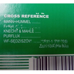Set of fuel filter inserts for Ursus C 330 C 360