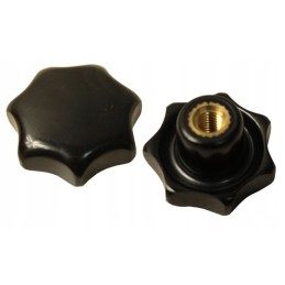 M6 nut with plastic knob