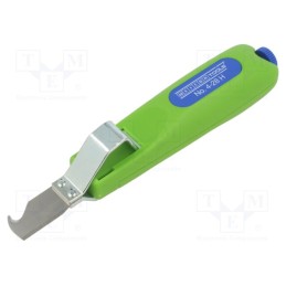 1 pcs x WEICON - NO. 4 - 28 H GREEN LINE - Stripping tool, Øcable: 4÷28mm, Wire: round, Tool length: 185mm