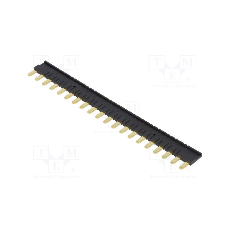 1 pcs x LOVATO ELECTRIC - HR1X9020 - Connection bridge, Series: HR10,HR20, black