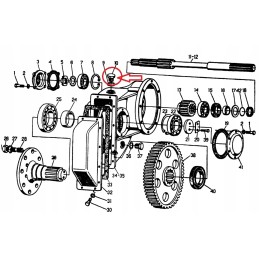 Ursus C 330 final drive oil filler cap 42250180