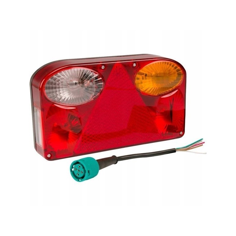 Halogen rear combination lamp, right, rectangular