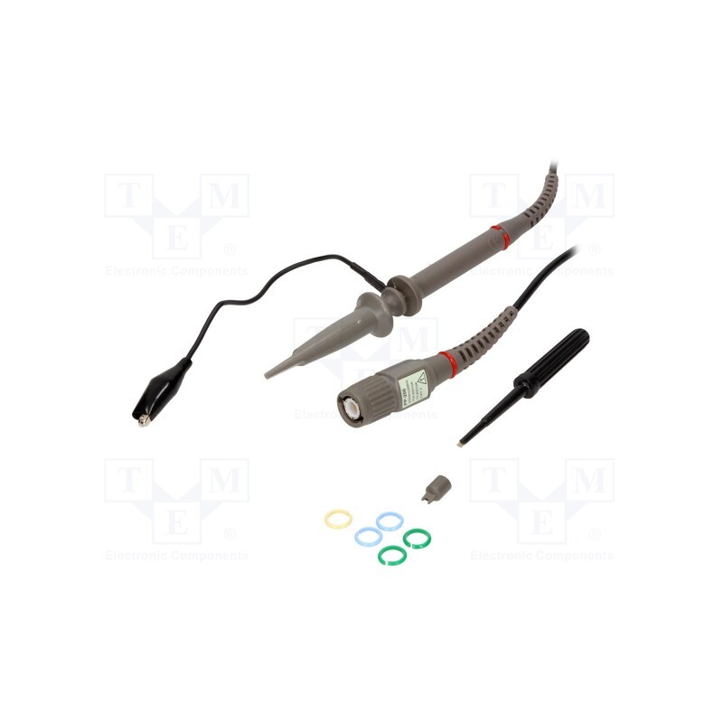 1 pcs x HANTEK - PP-200 - Probe: for oscilloscope, passive, 10MHz(1: 1),200MHz(10: 1), 600V