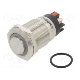 1 pcs x ONPOW - LAS1GQH-11E/L/R/24V/S - Switch: vandal resistant, Pos: 2, SPDT, 3A/220VAC, 5A/24VDC, IP65