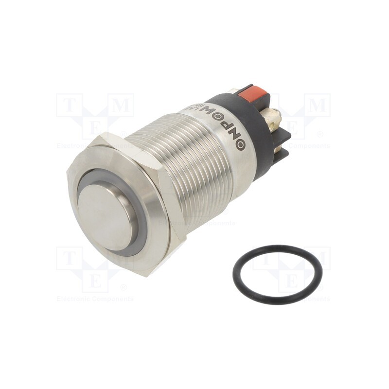 1 pcs x ONPOW - LAS1GQH-11E/L/R/24V/S - Switch: vandal resistant, Pos: 2, SPDT, 3A/220VAC, 5A/24VDC, IP65