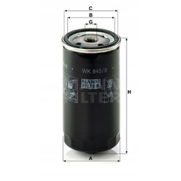 Mann fuel filter rover 75 rj