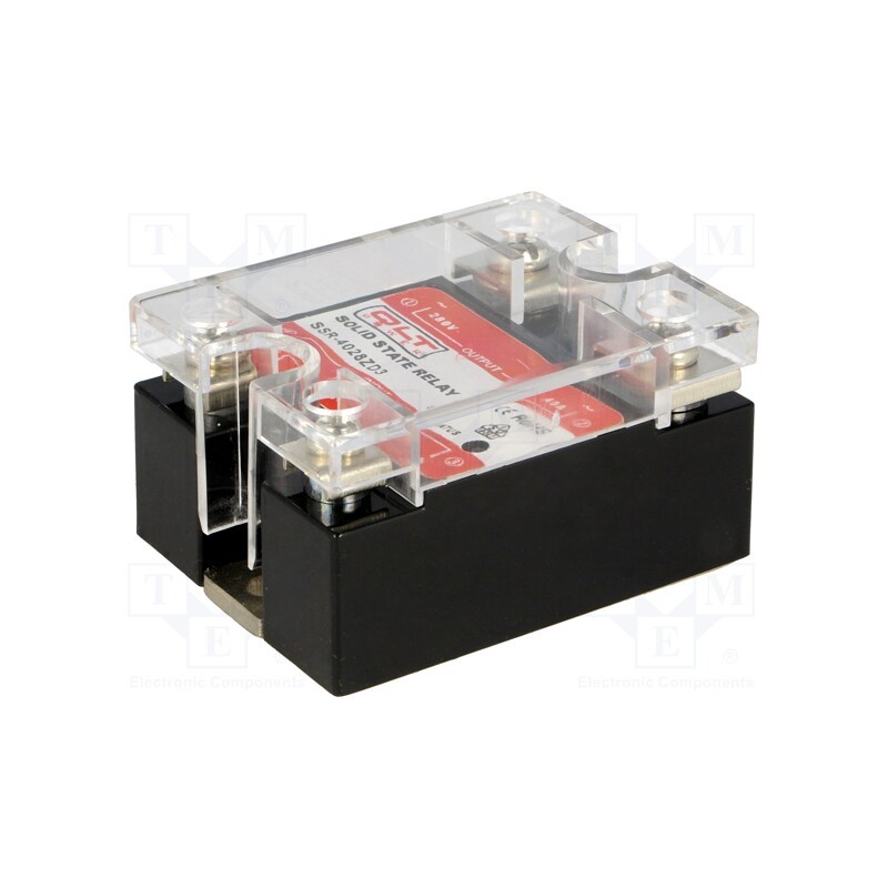 1 pcs x QLT POWER - SSR-4028ZD3 - Relay: solid state, Ucntrl: 4÷32VDC, 40A, 24÷280VAC, Series: SSR-Z