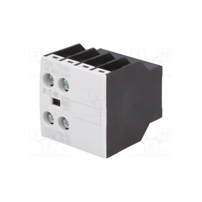 1 pcs x EATON ELECTRIC - DILM32-XHI11 - Auxiliary contacts, Leads: screw terminals, front