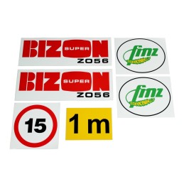 Bison sticker emblems from 056