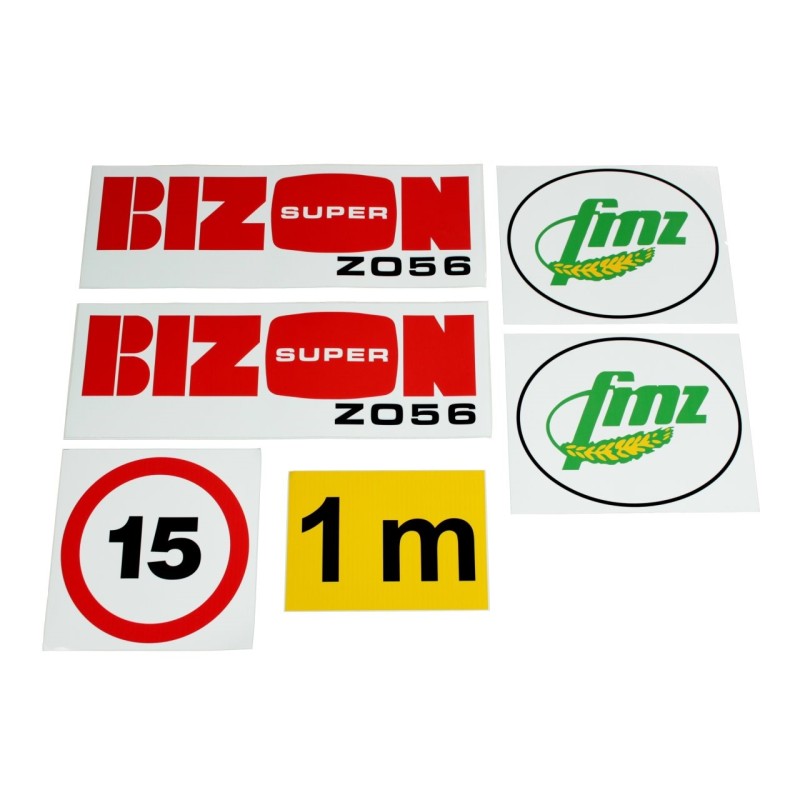 Bison sticker emblems from 056
