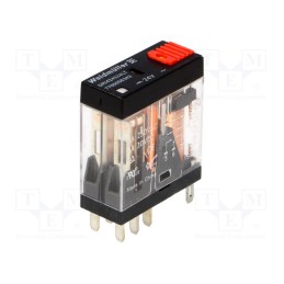 1 pcs x WEIDMu00dcLLER - 7760056343 - Relay: electromagnetic, DPDT, Ucoil: 24VAC, Icontacts max: 5A, IP20