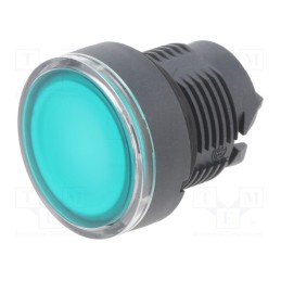 1 pcs x SCHNEIDER ELECTRIC - ZB5AH033 - Switch: push-button, 22mm, Stabl.pos: 2, green, IP66, flat, Pos: 2