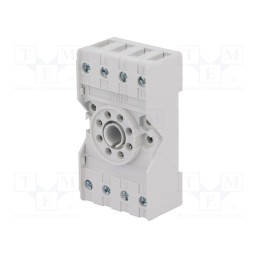 1 pcs x RELPOL - PZ8 - Socket, PIN: 8, 10A, 250VAC, on panel,for DIN rail mounting, octal