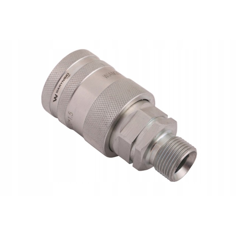 Hydraulic quick connector, long socket, m20x1, 5 external