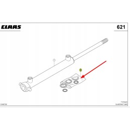 859828 0 sets of hydraulic cylinder seals