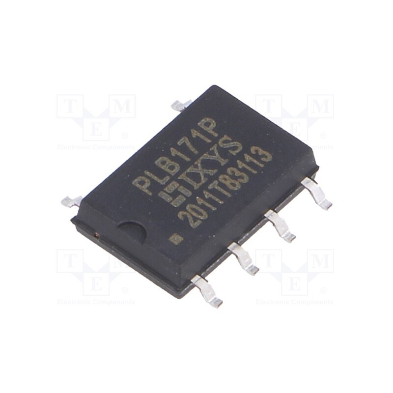 1 pcs x IXYS - PLB171P - Relay: solid state, SPST-NC, Icntrl max: 50mA, 80mA, max.800VAC