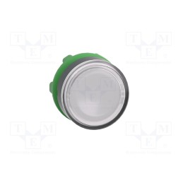 1 pcs x SCHNEIDER ELECTRIC - ZB5AH013 - Switch: push-button, 22mm, Stabl.pos: 2, white, IP66, flat, Pos: 2