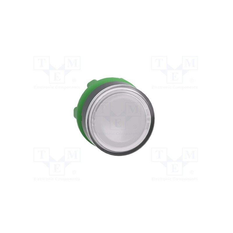 1 pcs x SCHNEIDER ELECTRIC - ZB5AH013 - Switch: push-button, 22mm, Stabl.pos: 2, white, IP66, flat, Pos: 2