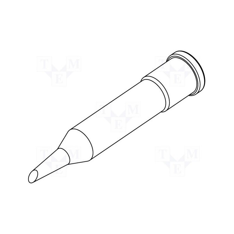 1 pcs x ERSA - 0102ADLF13/SB - Tip, hoof, 1.3mm, for soldering iron,for soldering station