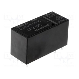 1 pcs x OMRON OCB - G5RL-K1A-E-12DC - Relay: electromagnetic, SPST, Ucoil: 12VDC, Icontacts max: 16A