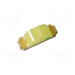 1 pcs x QT-Brightek Corporation - QBLP615-IW-CW - LED, SMD, 1206, white, 200÷500mcd, 150°, 20mA, 2.8÷3.7V, Front: flat