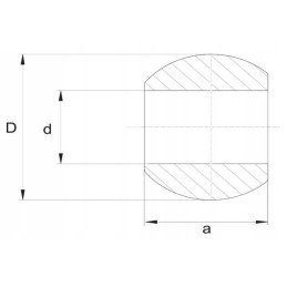 Lower lever ball, category 1, oe22, 4x57x44, 5 mm