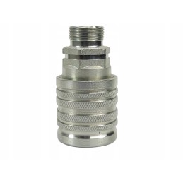 Hydraulic quick connector, M22 socket