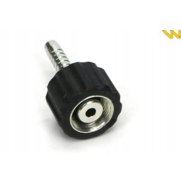 Attaching an extended nut for washer to a DN06 g hose