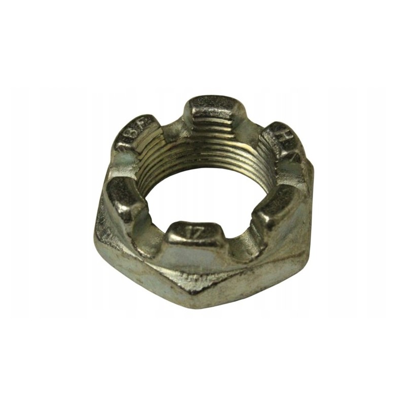 Hexagonal crown nut m24x1 5 din 937